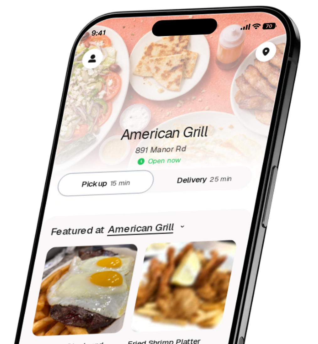 American Grill app preview